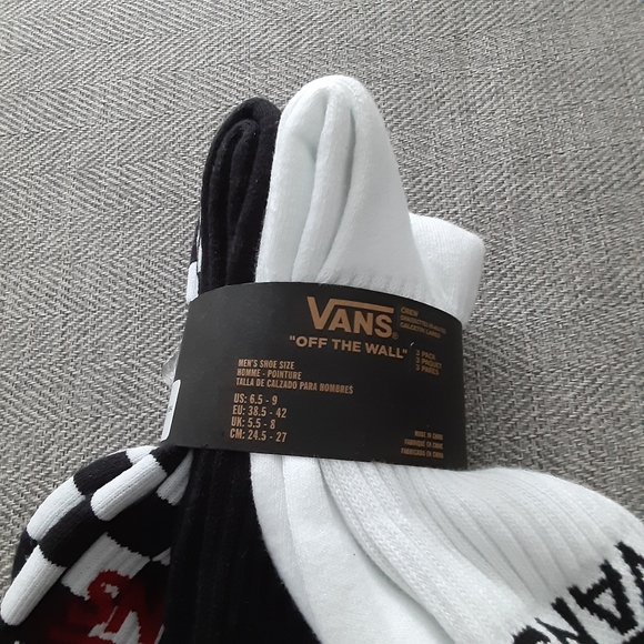 Vans Authentic Crew Women Socks ( 3pk ) - Picture 2 of 6